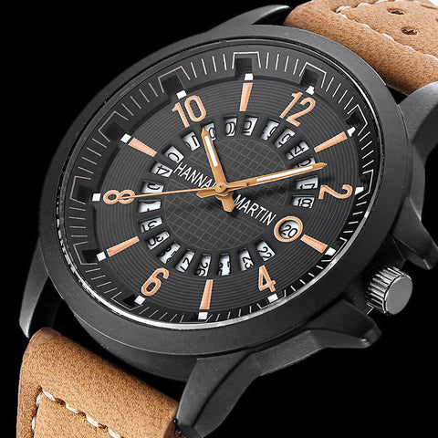 Leather Casual Watches for Men