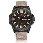 Black Sports Watches for Men -Naviforce-