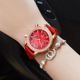 White Diamond Coated Watches for Women