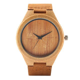 Black Wooden Casual Watches for Men
