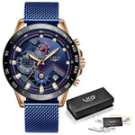 Casual Blue Watches for Men