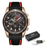 Luxury Black Sports Watches for Men